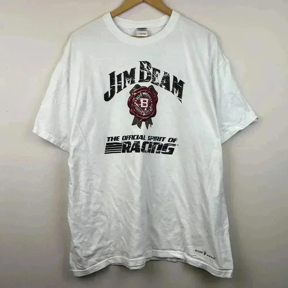 Jim Beam Racing T-Shirt - The Official Spirit of Racing - Picture 1 of 4